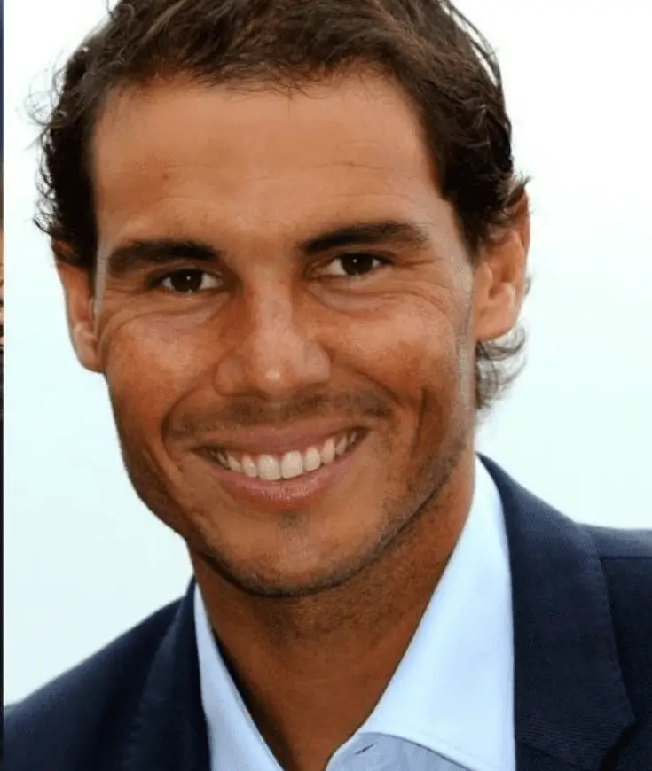 Rafael Nadal depués del implante capilar
